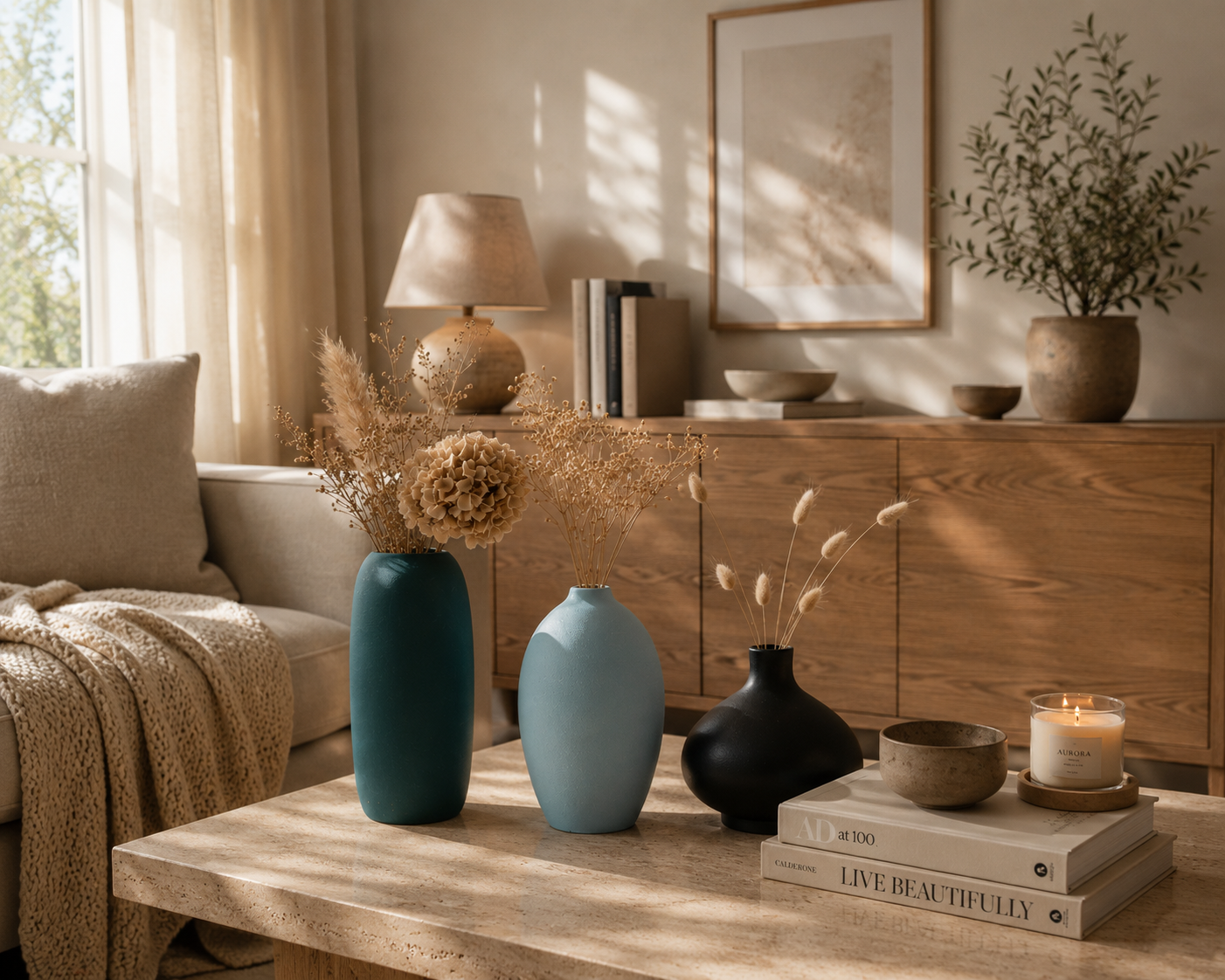 Modern Artisan Ceramic Vase Collection