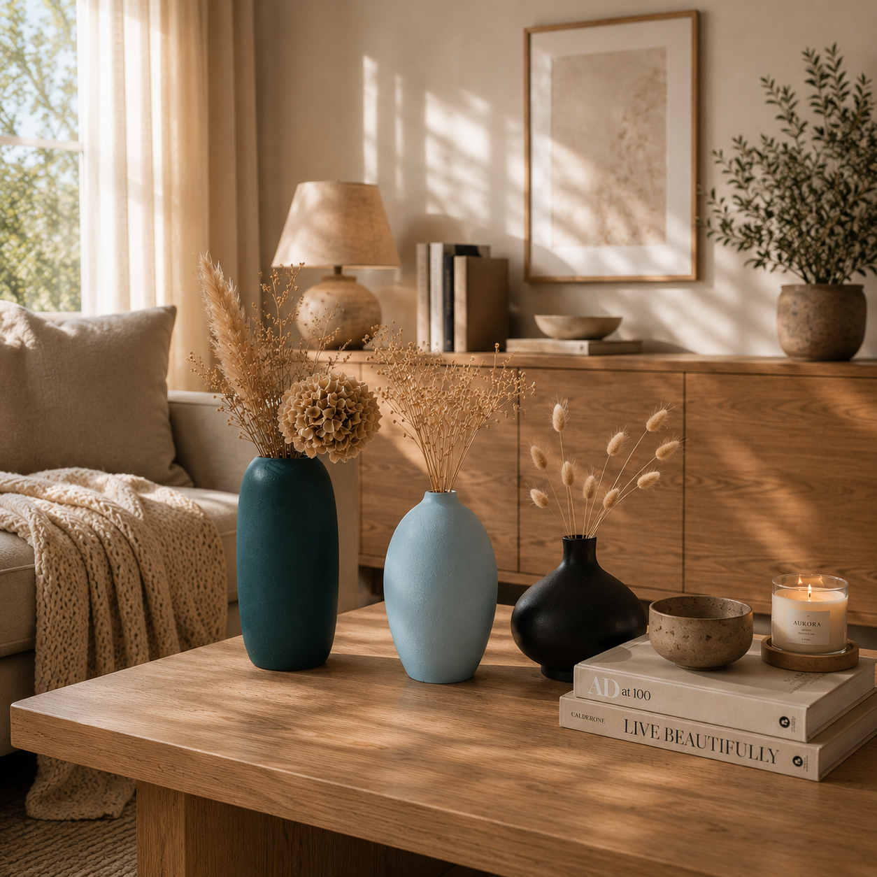 Modern Artisan Ceramic Vase Collection