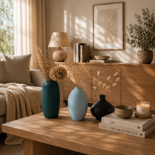 Modern Artisan Ceramic Vase Collection