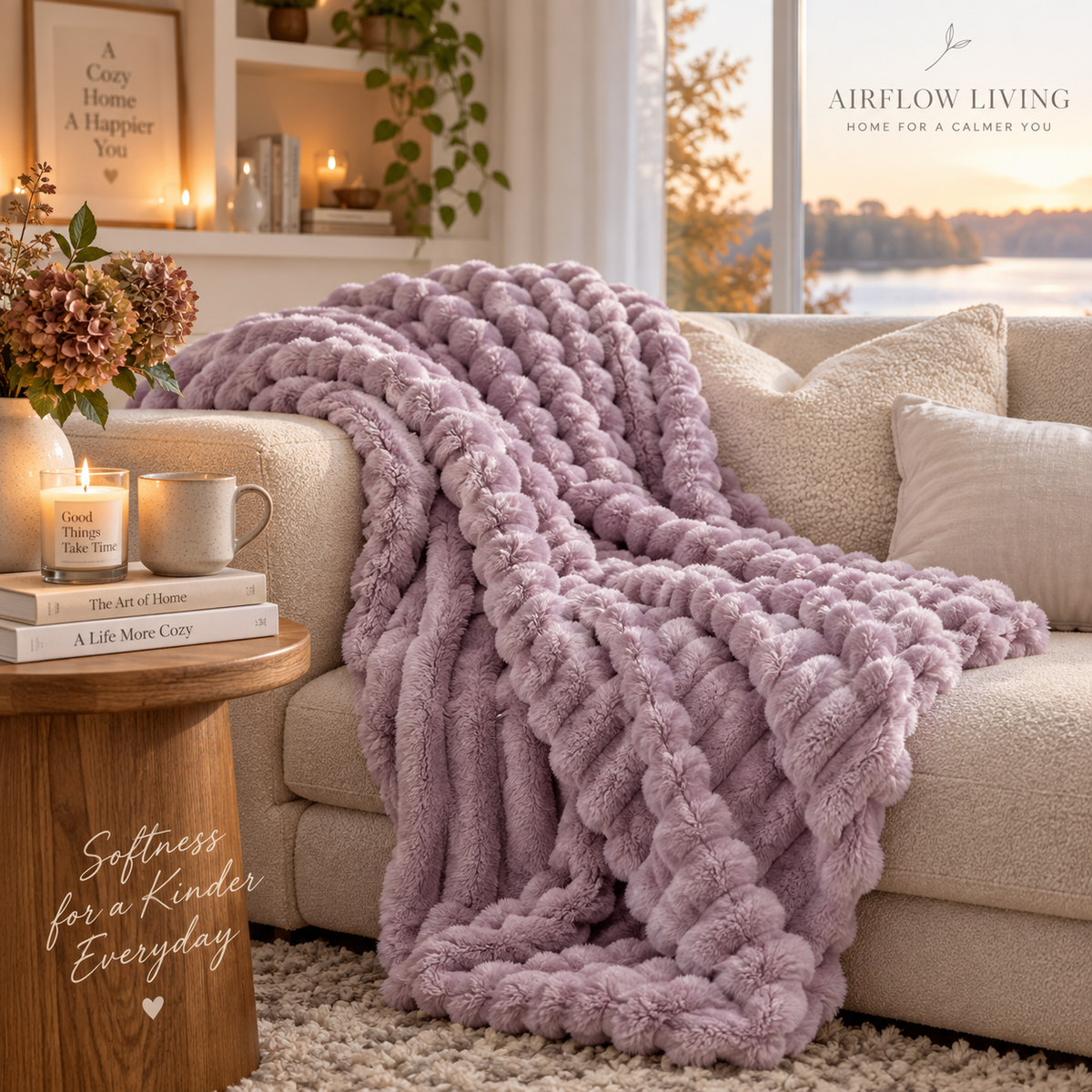 CloudNest Plush Blanket