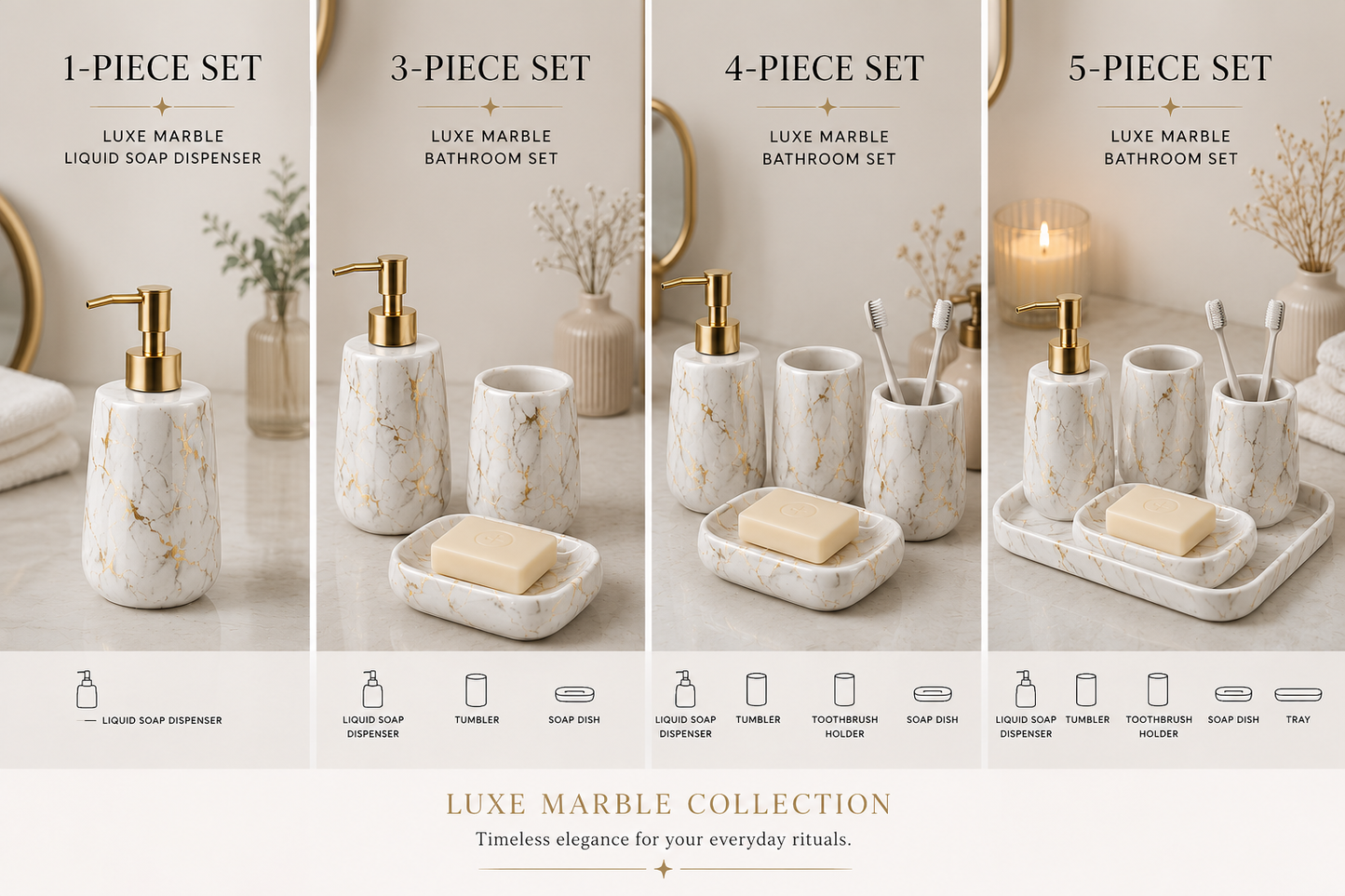 Aurora Marble Collection