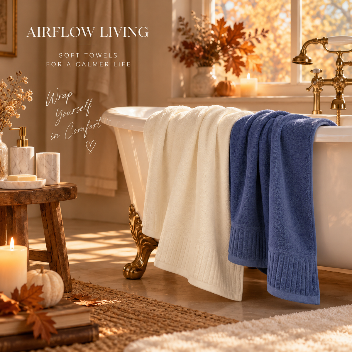 Serene Cotton Jacquard Bath Towel