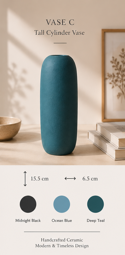 Modern Artisan Ceramic Vase Collection