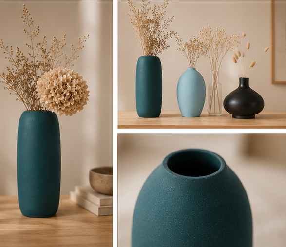 Modern Artisan Ceramic Vase Collection